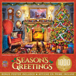 Festive Fireplace Christmas