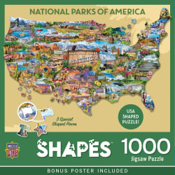 Contours - National Parks USA United States