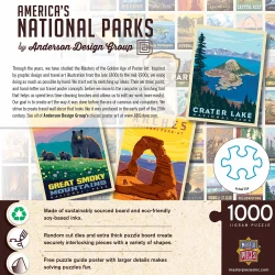 National Parks - Vintage Collage Poster Art Collage
