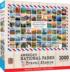 National Parks - Travel Stamps Collage Jigsaw Puzzle