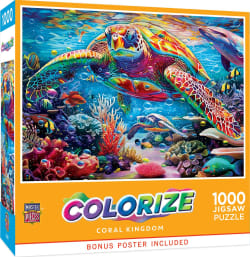 Colorize - Coral Kingdom Sea Life
