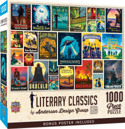 Vintage Posters - Literary Classics  Collage