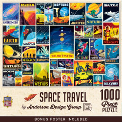 Vintage Posters - Space Travel Space