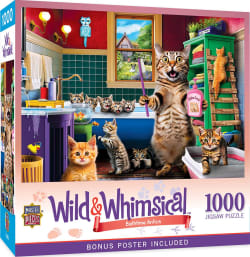 Wild & Whimsical - Bathtime Antics - Scratch and Dent Cats