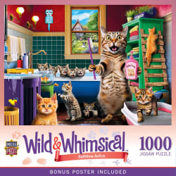 Wild & Whimsical - Bathtime Antics - Scratch and Dent Cats