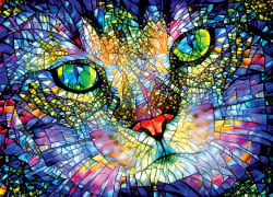 Stained Glass - Purrfect Glass Cats