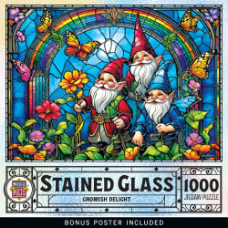Stained Glass - Gnomish Delight Flower & Garden