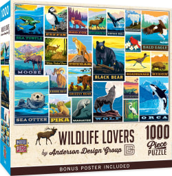 Vintage Posters - Wildlife Lovers Animals