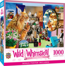 Wild & Whimsical - The Powder Room Cats