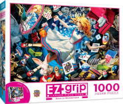 EZ Grip - Alice in Wonderland - 1000 Piece Jigsaw Puzzle by