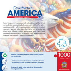 Celebrate America - Mountains Majesty Eagle