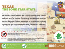 National Parks - Texas Map National Parks