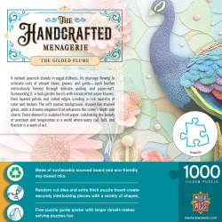 The Handmade Menagerie - The Gilded Plume Birds