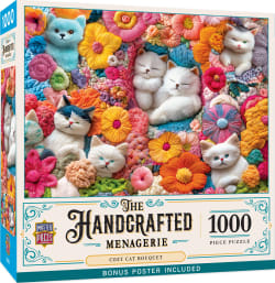 The Handmade Menagerie - Cozy Cat Bouquet Cats