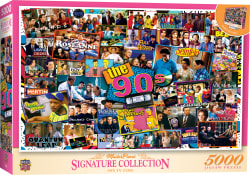 Signature - 90's TV Time 5000 Piece Puzzle Nostalgic & Retro