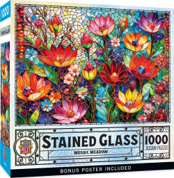 Stained Glass - Mosaic Meadow Flower & Garden