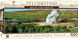 American Vista Panoramic - Yellowstone Old Faithful Landmarks & Monuments