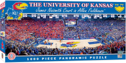 Kansas Jayhawks NCAA Stadium Panoramics Basketball Center View Sports
