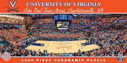 Virginia Cavaliers NCAA Stadium Panoramics Basketball Center View Sports