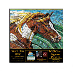 Stained Glass Horse Horse
