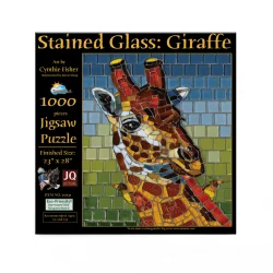 Stained Glass Giraffe Animals