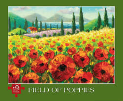 Field Of Poppies Countryside