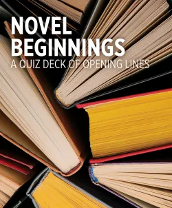 Novel Beginnings Knowledge Cards