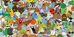 Beguiled by Wild Contemporary & Modern Art Jigsaw Puzzle