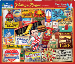 Vintage Signs Nostalgic & Retro