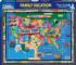 Family Vacation Maps & Geography Jigsaw Puzzle
