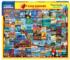 I Love Islands Collage Jigsaw Puzzle