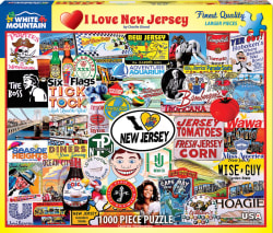 I Love New Jersey Collage