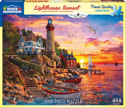Lighthouse Sunset - Scratch and Dent Lighthouse