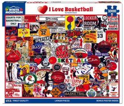 I Love Basketball Sports