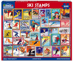 Ski Stamps Winter