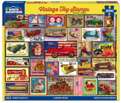 Vintage Toy Stamps Nostalgic & Retro