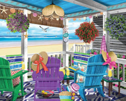 Low Tide Beach & Ocean