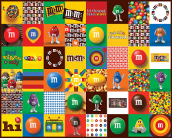 M & M Fun Collage