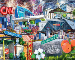 I Love Atlanta Landmarks & Monuments