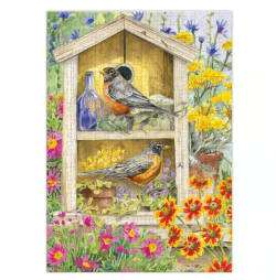 Birdhouse Bloom  Birds