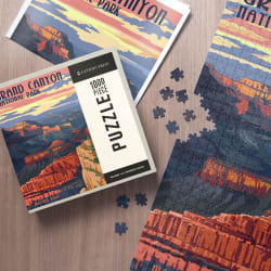 Grand Canyon National Park, Arizona, Mather Point Landmarks & Monuments