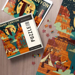 Grand Canyon National Park, Arizona, Mather Point Landmarks & Monuments