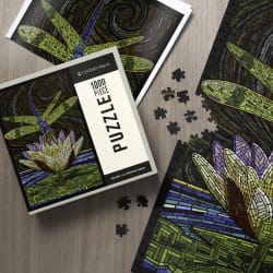 Dragonfly, Paper Mosaic Butterflies and Insects