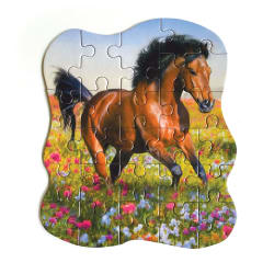 Horses Mini Puzzle Horse