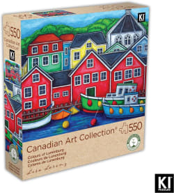 Canadian Art Collection - Lisa Lorenz - Colours of Lunenburg Boat