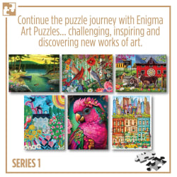 Enigma Puzzle - Romantz Art - Queen's Aviary Petra Travel