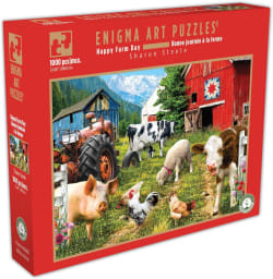 Enigma Art Puzzle - Happy Farm Day Farm