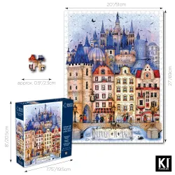 Cities at Midnight - Midnight In Prague Contemporary & Modern Art