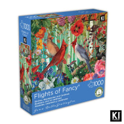 Flights of Fancy - Jena Dellagrottaglia - Birch Cardinals - Scratch and Dent Birds