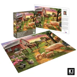 Sharon Steele - Playful Day At The Farm Farm